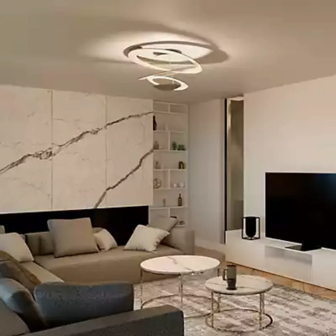 Artemide Pirce LED-Deckenleuchte, 3.000 K, gold günstig online kaufen