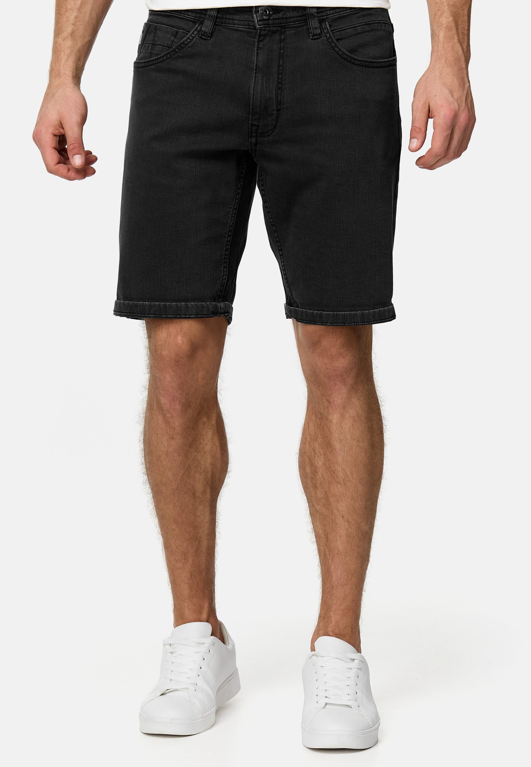 Indicode Jeansshorts Page 5-Pocket-Shorts aus Stretch günstig online kaufen