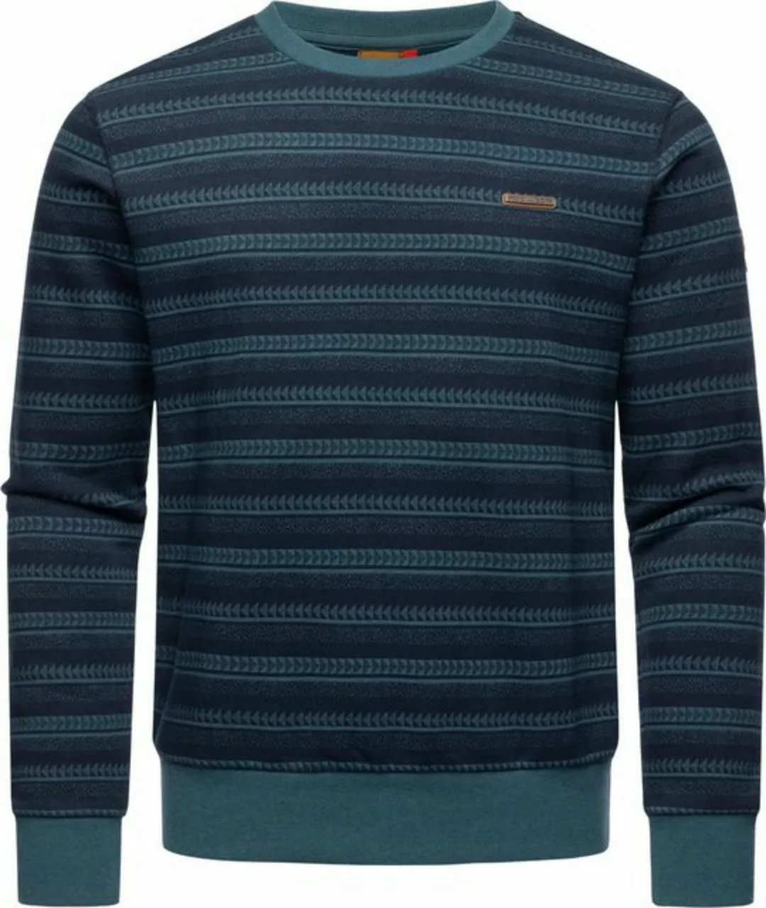 Ragwear Streifenpullover "Inddie Print", stylischer Herren Sweatpullover mi günstig online kaufen