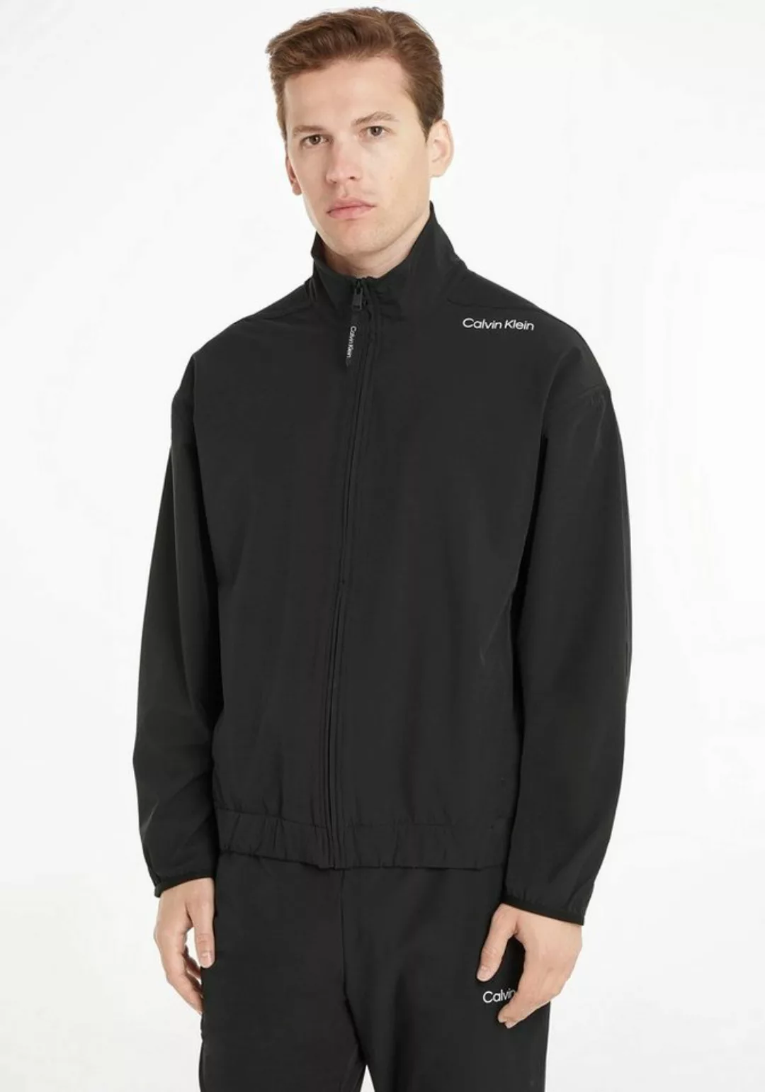 Calvin Klein Sport Outdoorjacke mit hohem Stehkragen günstig online kaufen