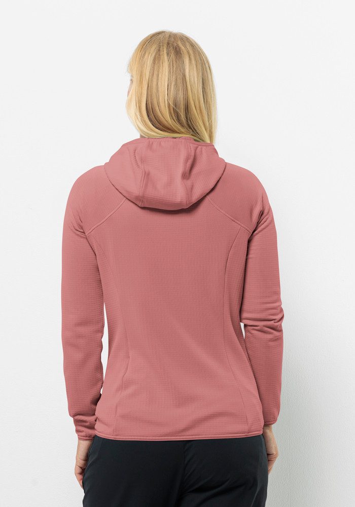 Jack Wolfskin Fleecejacke "KOLBENBERG HOODED FZ W", mit Kapuze günstig online kaufen
