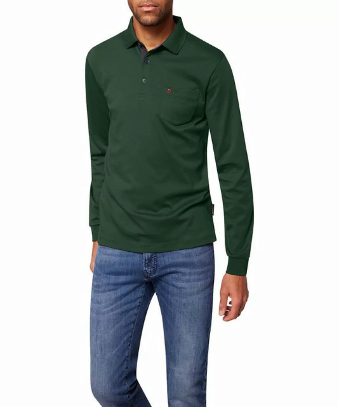 Pierre Cardin Langarm-Poloshirt 1/1 PoloKN günstig online kaufen