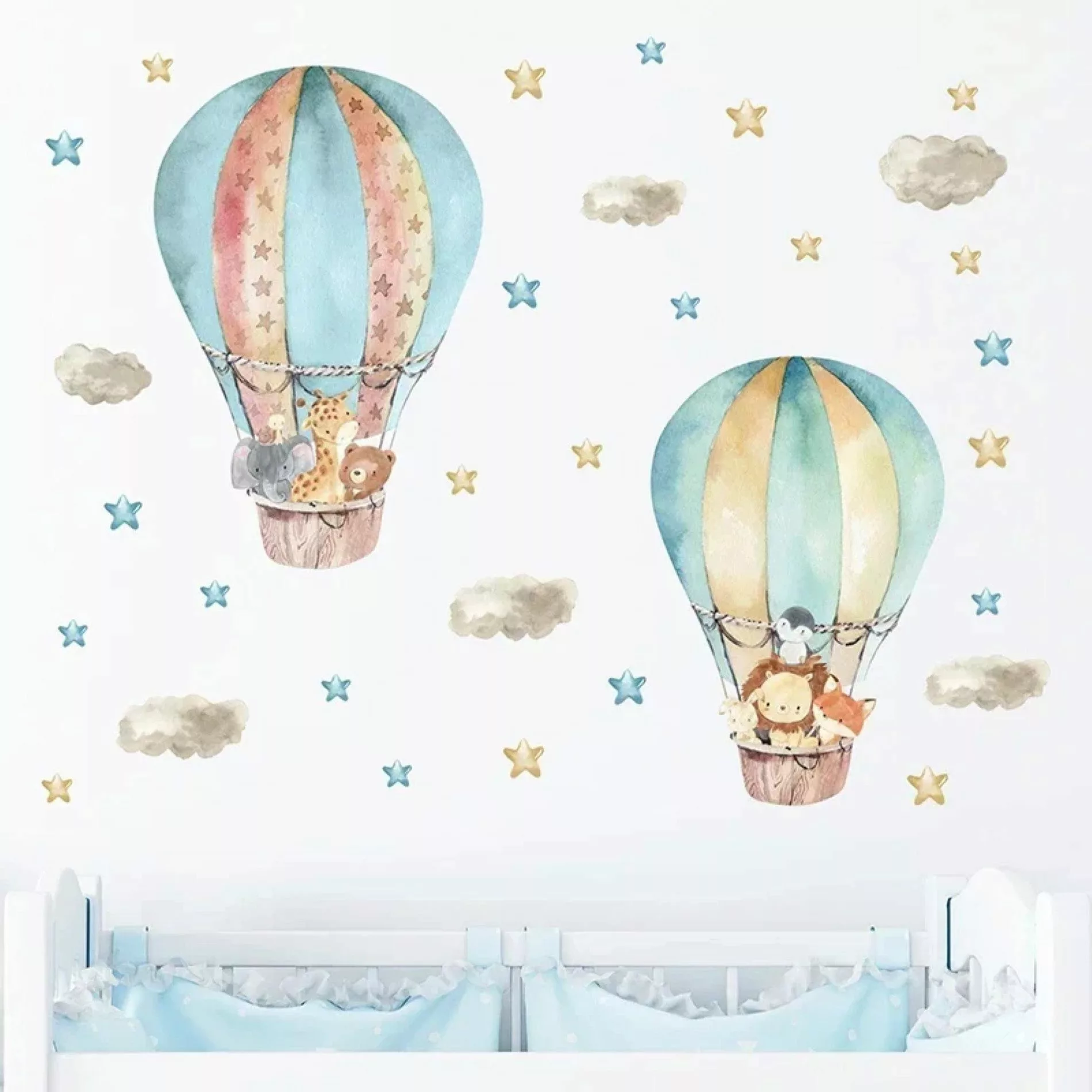 Montegoni Wandsticker Kinder Tier Wandsticker, Wandaufkleber günstig online kaufen