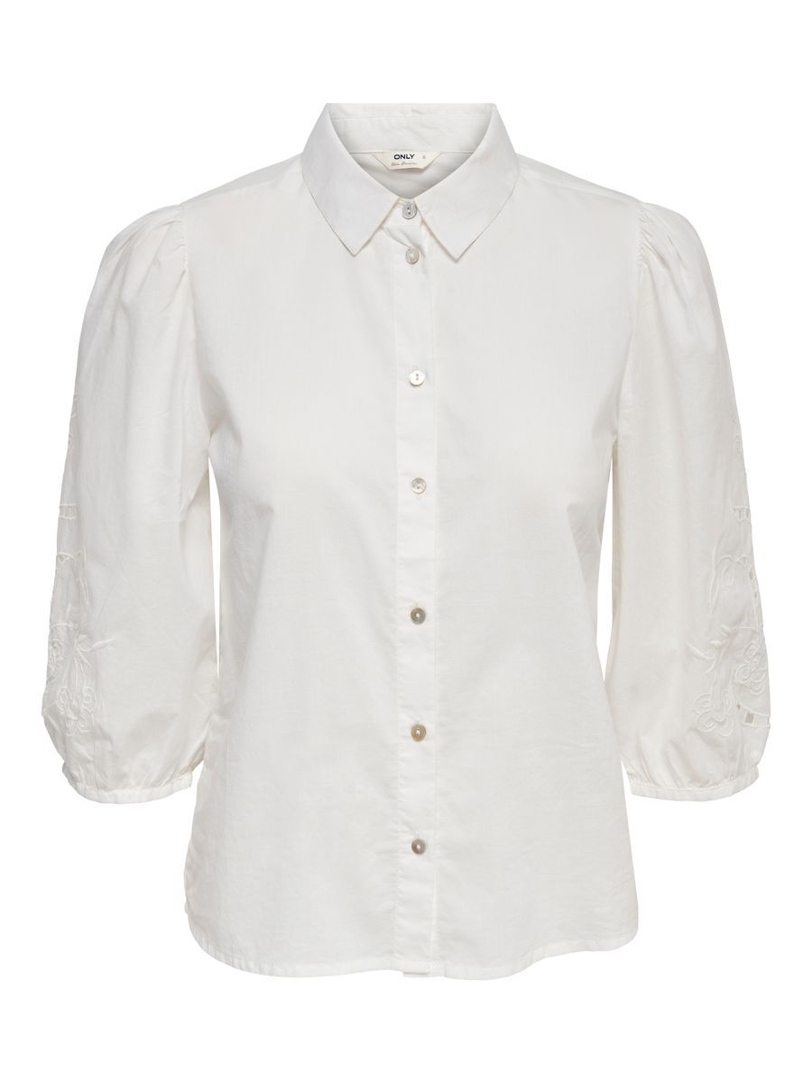 ONLY Cut-out Hemd Damen White günstig online kaufen