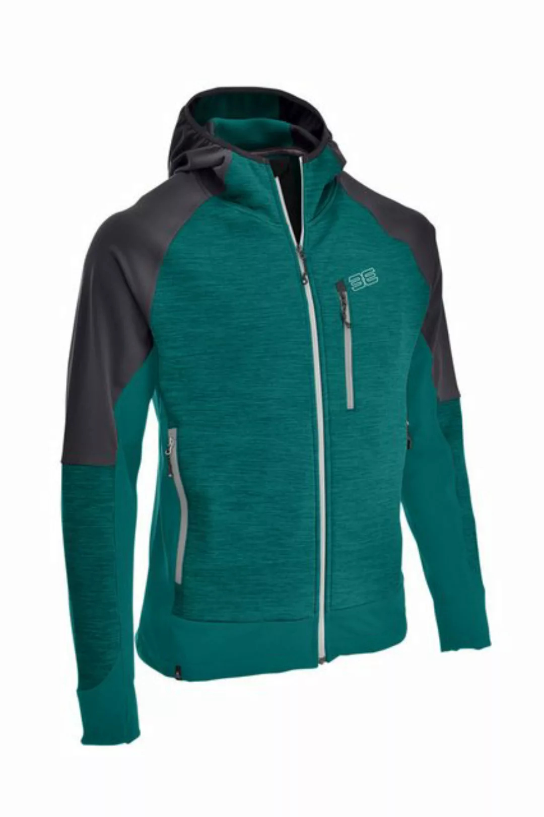 Maul Sport® Fleecejacke Kienberg II - Hybrid Flecejack tanne/grau günstig online kaufen