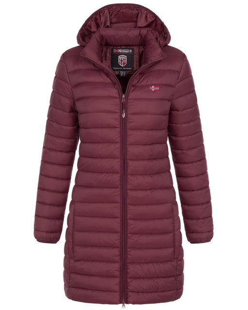 Geographical Norway Steppmantel Winter Jacke Steppjacke Parka Lange Kapuzen günstig online kaufen