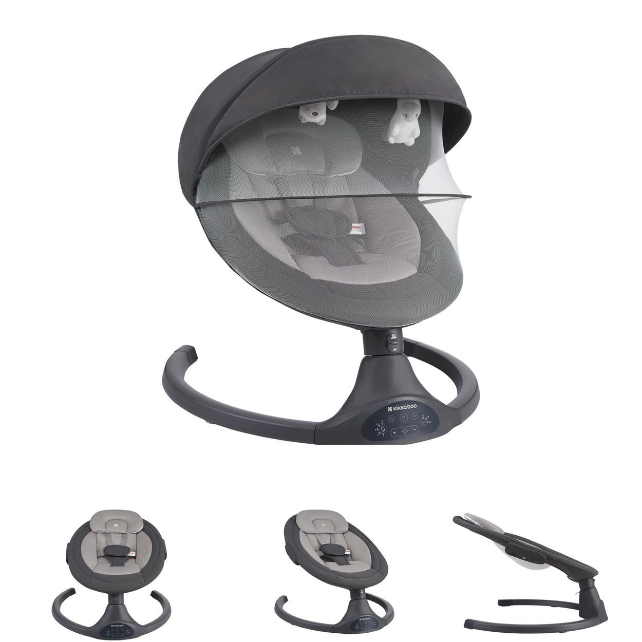 Kikkaboo Babywippe Babywippe Codie elektrisch, Schaukelfunktion, günstig online kaufen