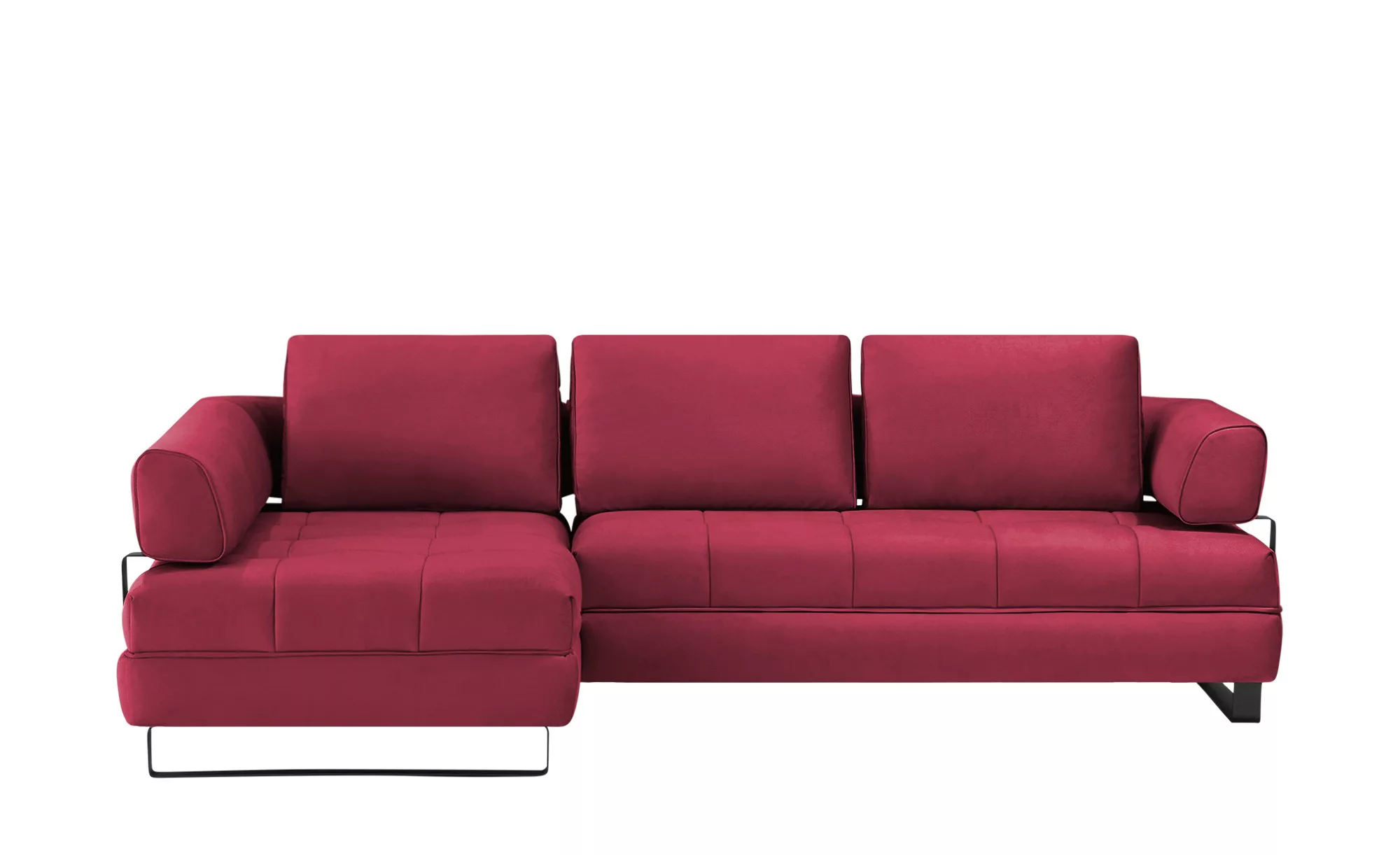 switch Ecksofa  Havana ¦ rot ¦ Maße (cm): B: 272 H: 89 T: 173 Polstermöbel günstig online kaufen