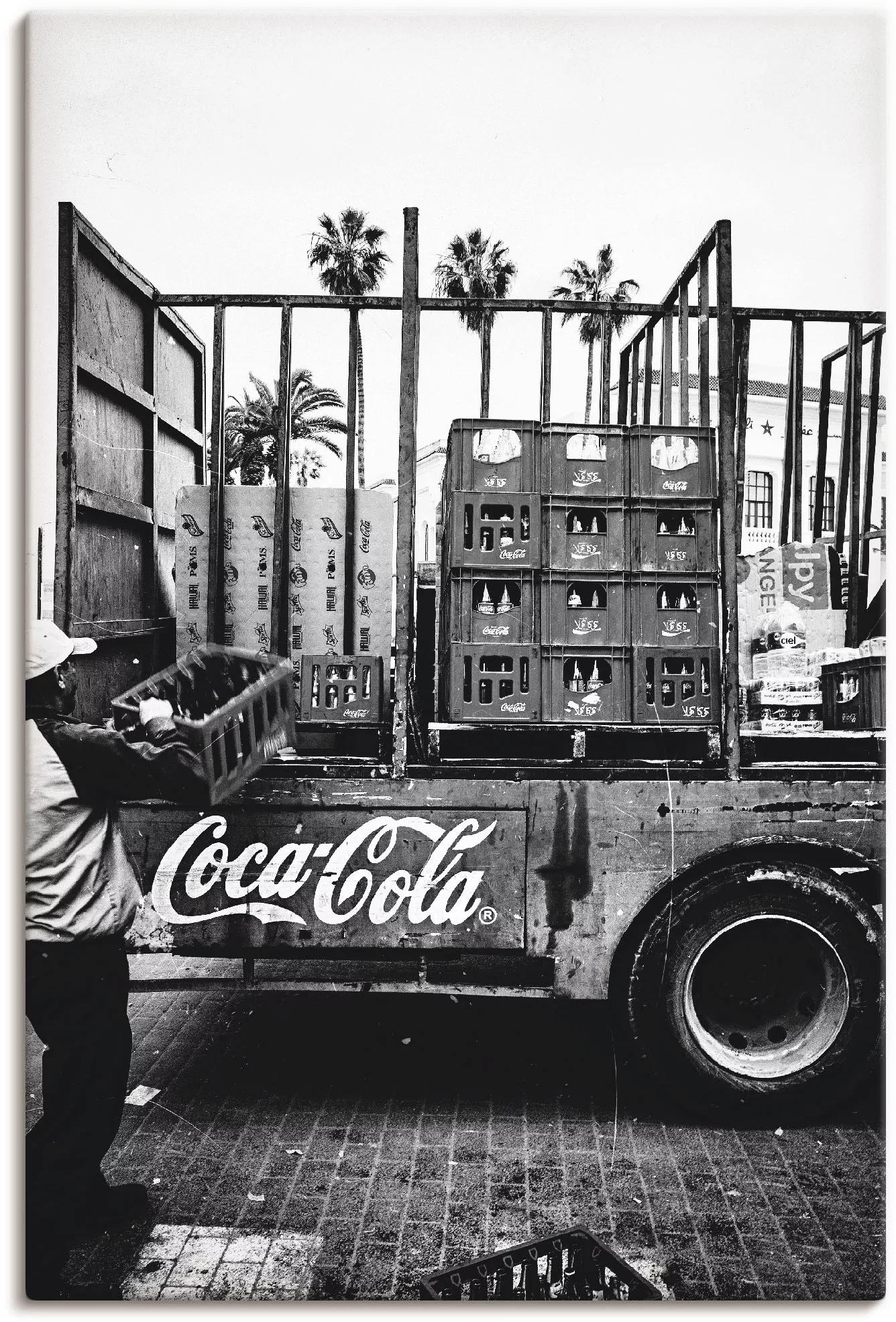 Artland Wandbild »CocaCola-LKW in El Jadida - Marokko«, Auto, (1 St.), als günstig online kaufen