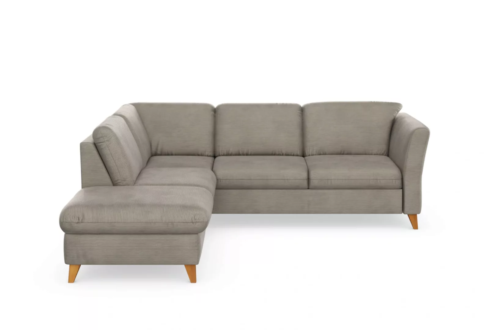 Home affaire Ecksofa "Trelleborg L-Form", wahlweise mit Bettfunktion und Be günstig online kaufen