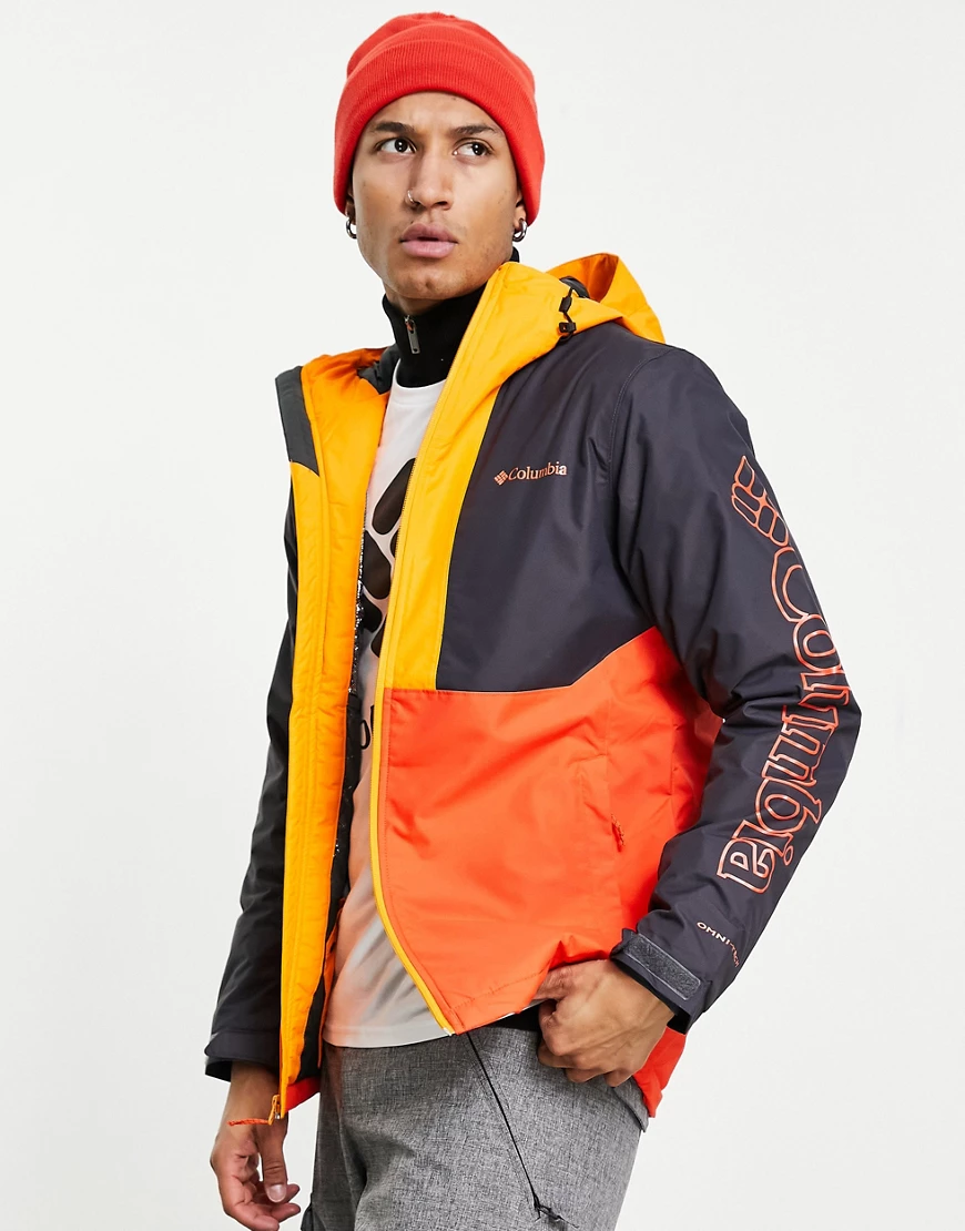 Columbia – Timberturner – Skijacke in Rot/Orange günstig online kaufen