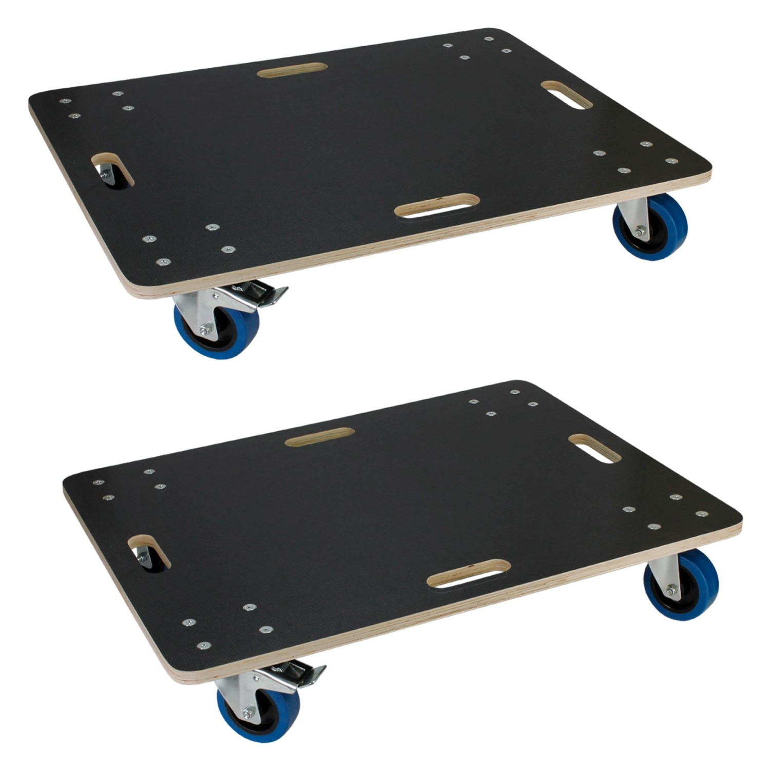 ECD Germany 2Er Set Transportroller mit 2 Feststellbremse 60x80 cm Rollbret günstig online kaufen