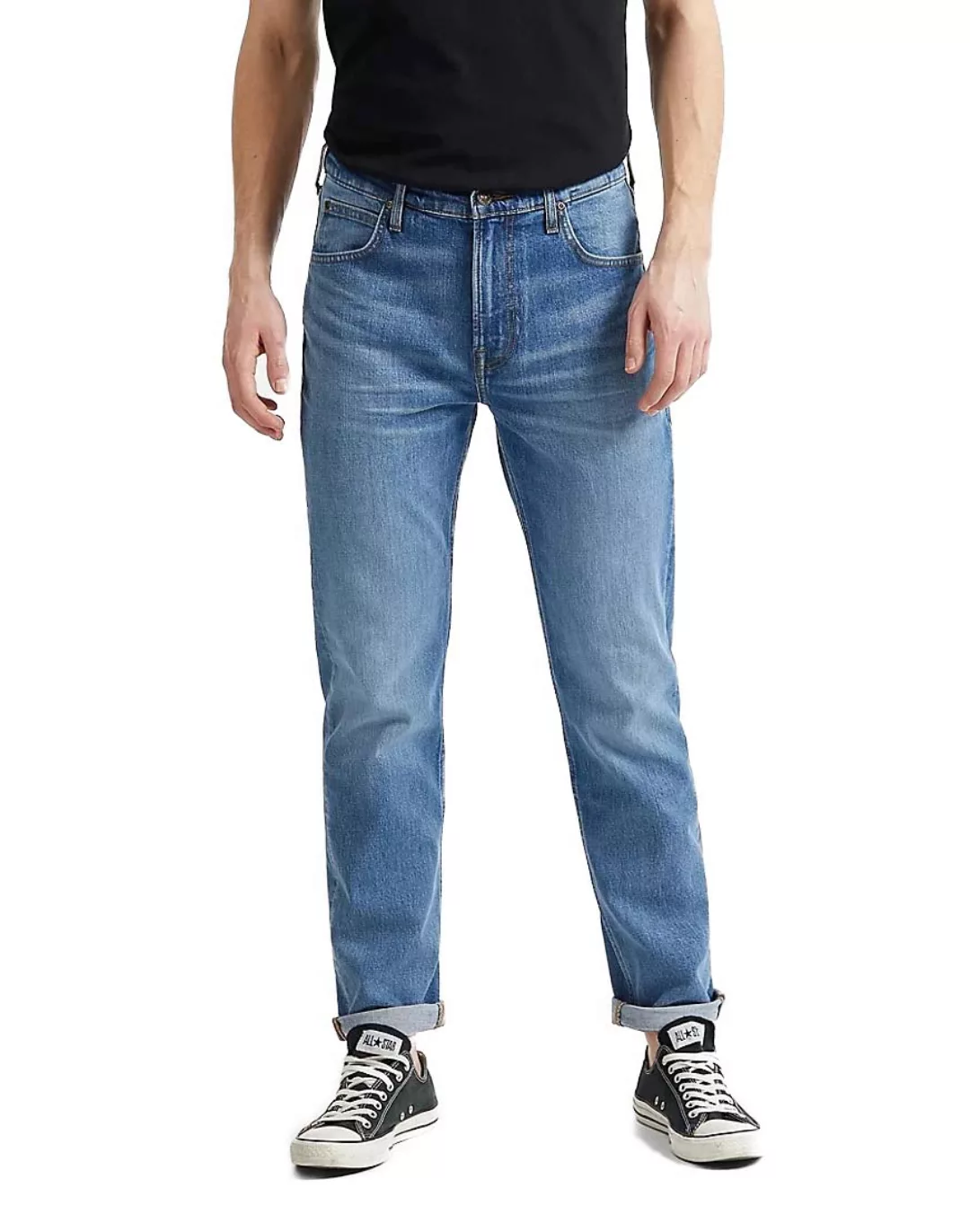 Lee Herren Jeans Austin - Tapered Fit - Blau - Mid Kansas günstig online kaufen