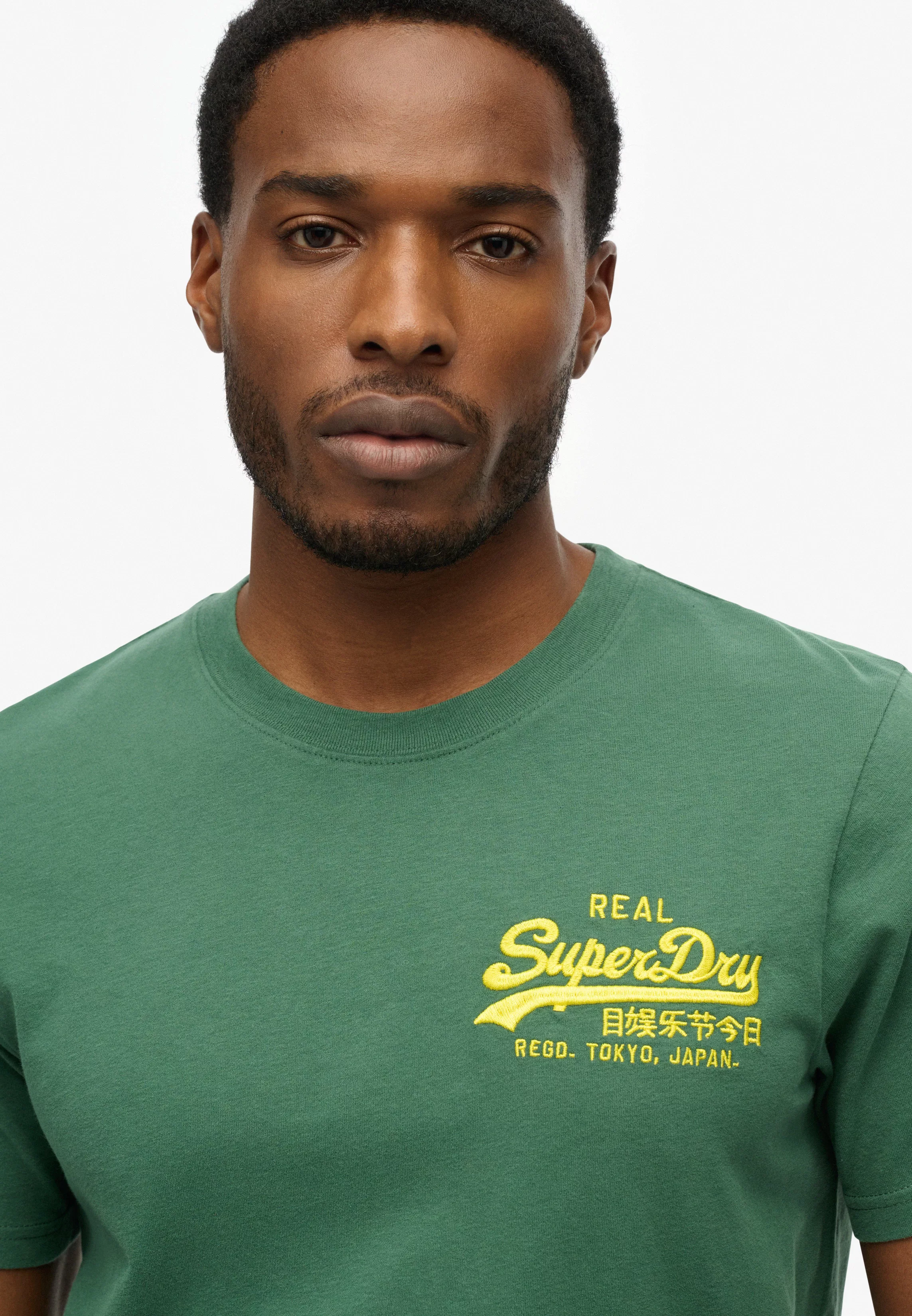 Superdry Rundhalsshirt "VL EMBROIDERED RELAXED TEE" günstig online kaufen