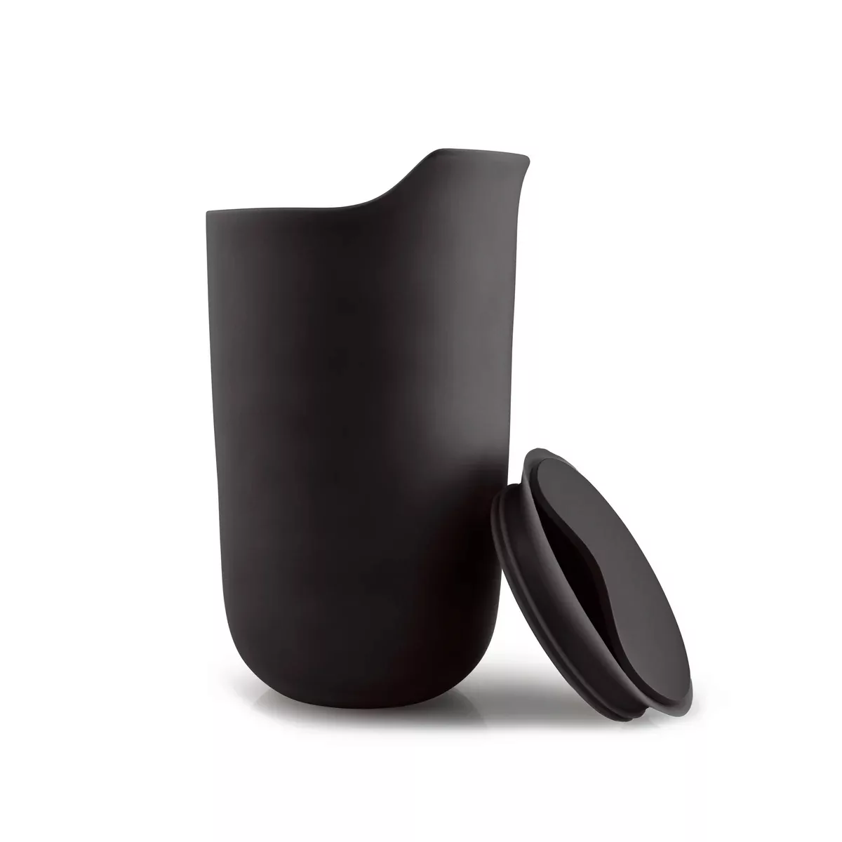 Eva Solo - Keramik Thermobecher 28cl - schwarz/LxBxH 8,6x8,2x14,2cm/doppelw günstig online kaufen