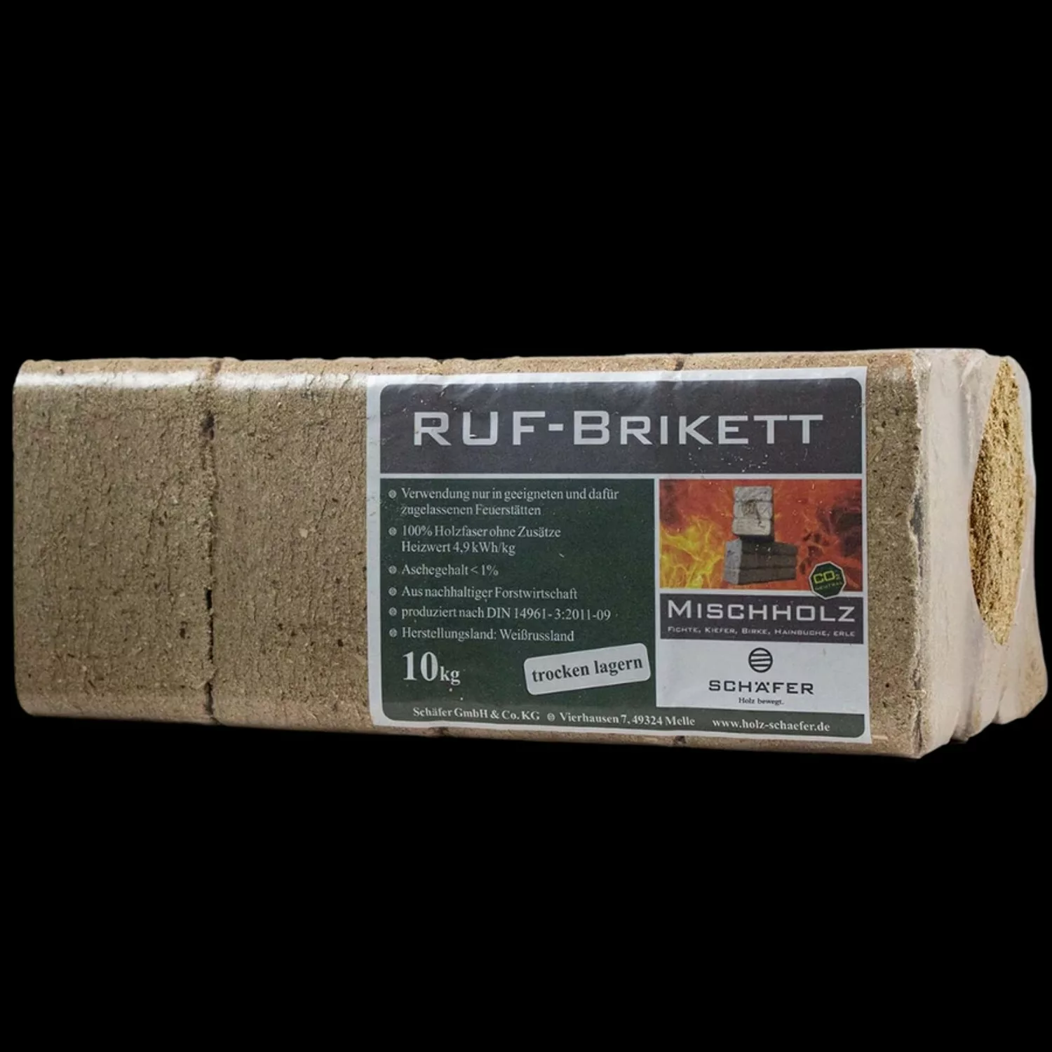 holz4home RUF Holzbriketts Mischholz Paket Je 10Kg günstig online kaufen