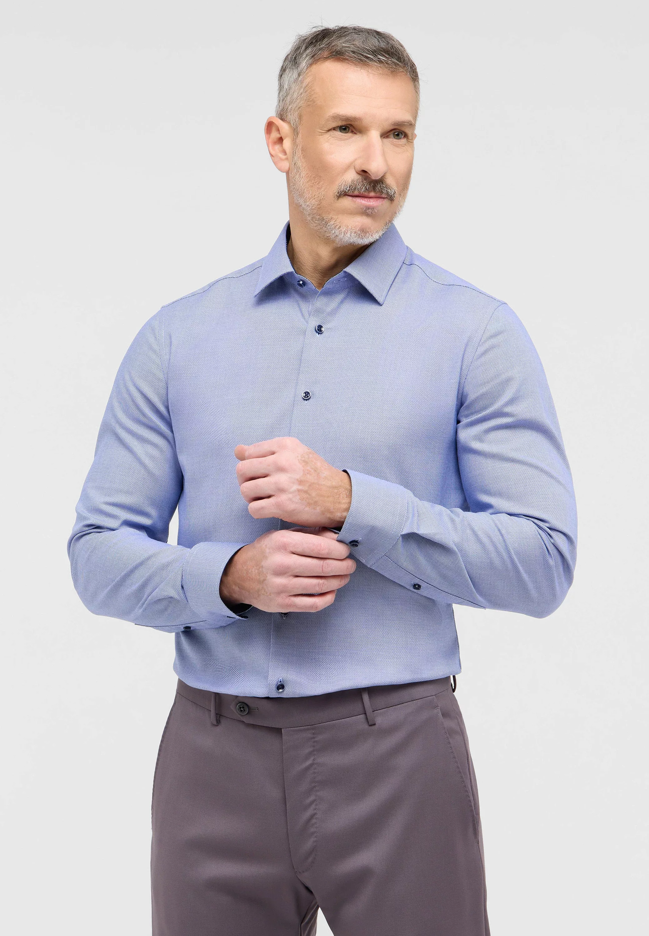 Eterna Langarmhemd "SLIM FIT", NON IRON (bügelfrei) günstig online kaufen