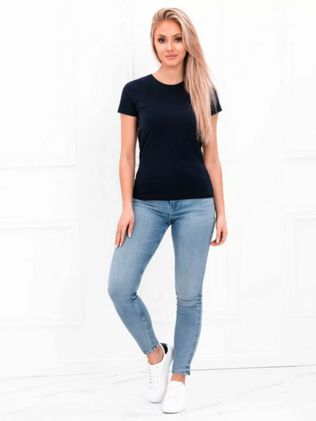 Edoti T-Shirt Basic-T-Shirt für Damen günstig online kaufen