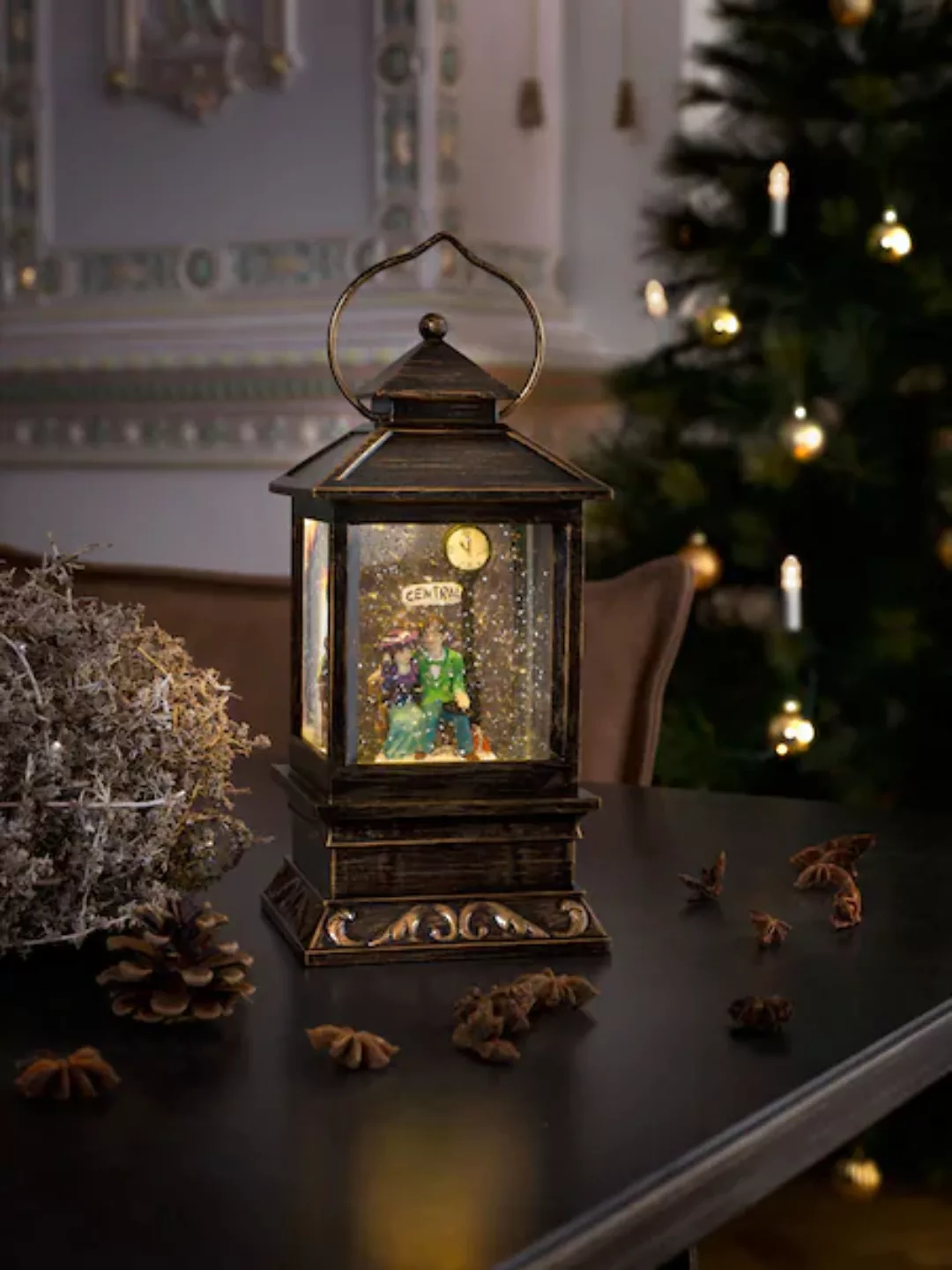 KONSTSMIDE LED Laterne »Weihnachtsdeko«, 1 flammig-flammig günstig online kaufen
