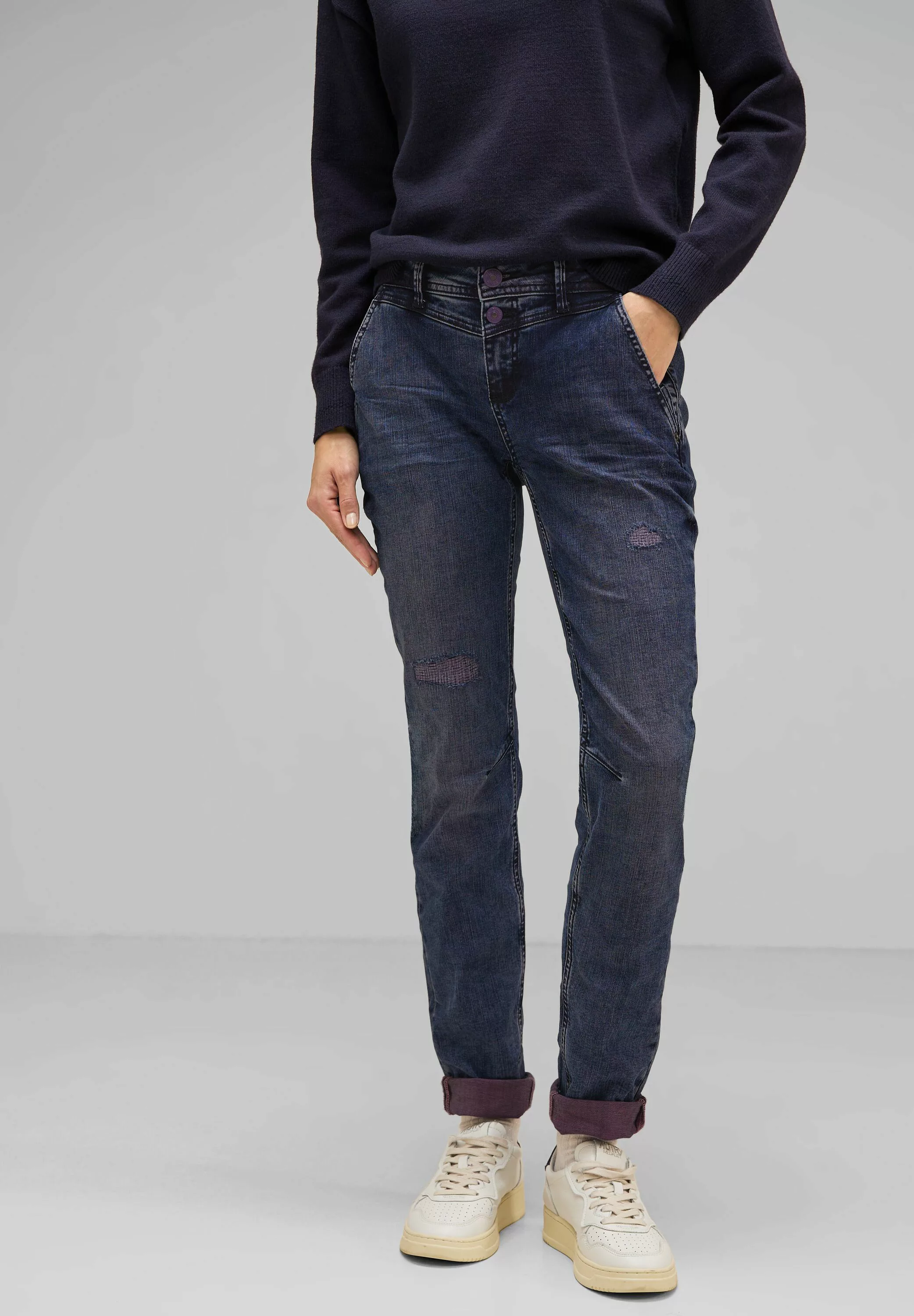 STREET ONE Comfort-fit-Jeans, im Used Look günstig online kaufen