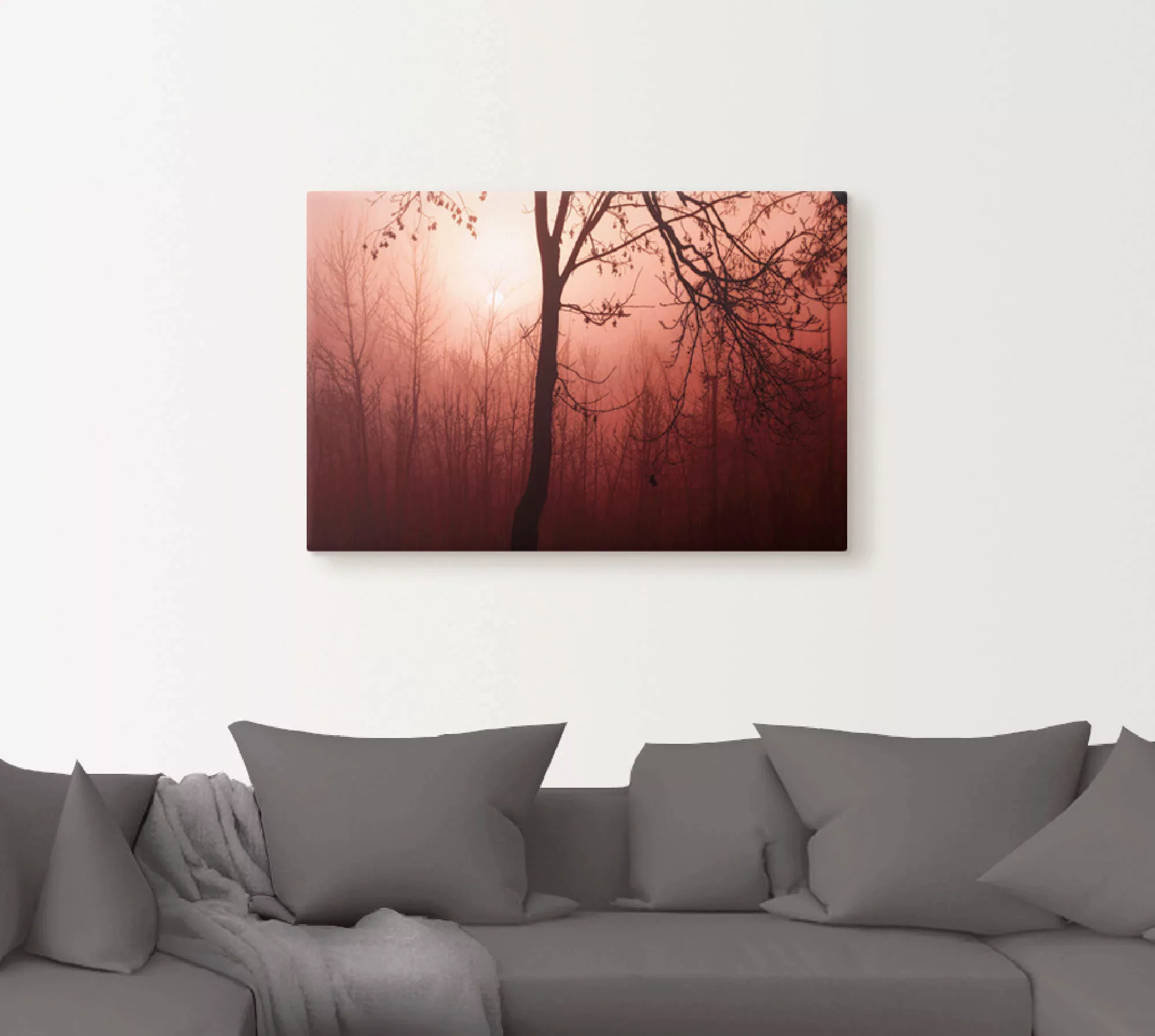 Artland Wandbild "Symphonie", Wald, (1 St.), als Leinwandbild, Poster in ve günstig online kaufen