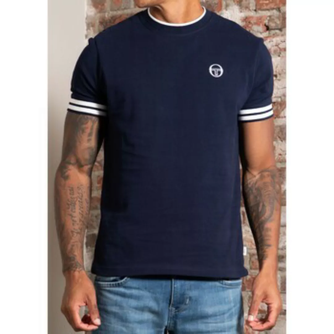 Sergio Tacchini  T-Shirts & Poloshirts New iceberg tee - maritime blue whit günstig online kaufen