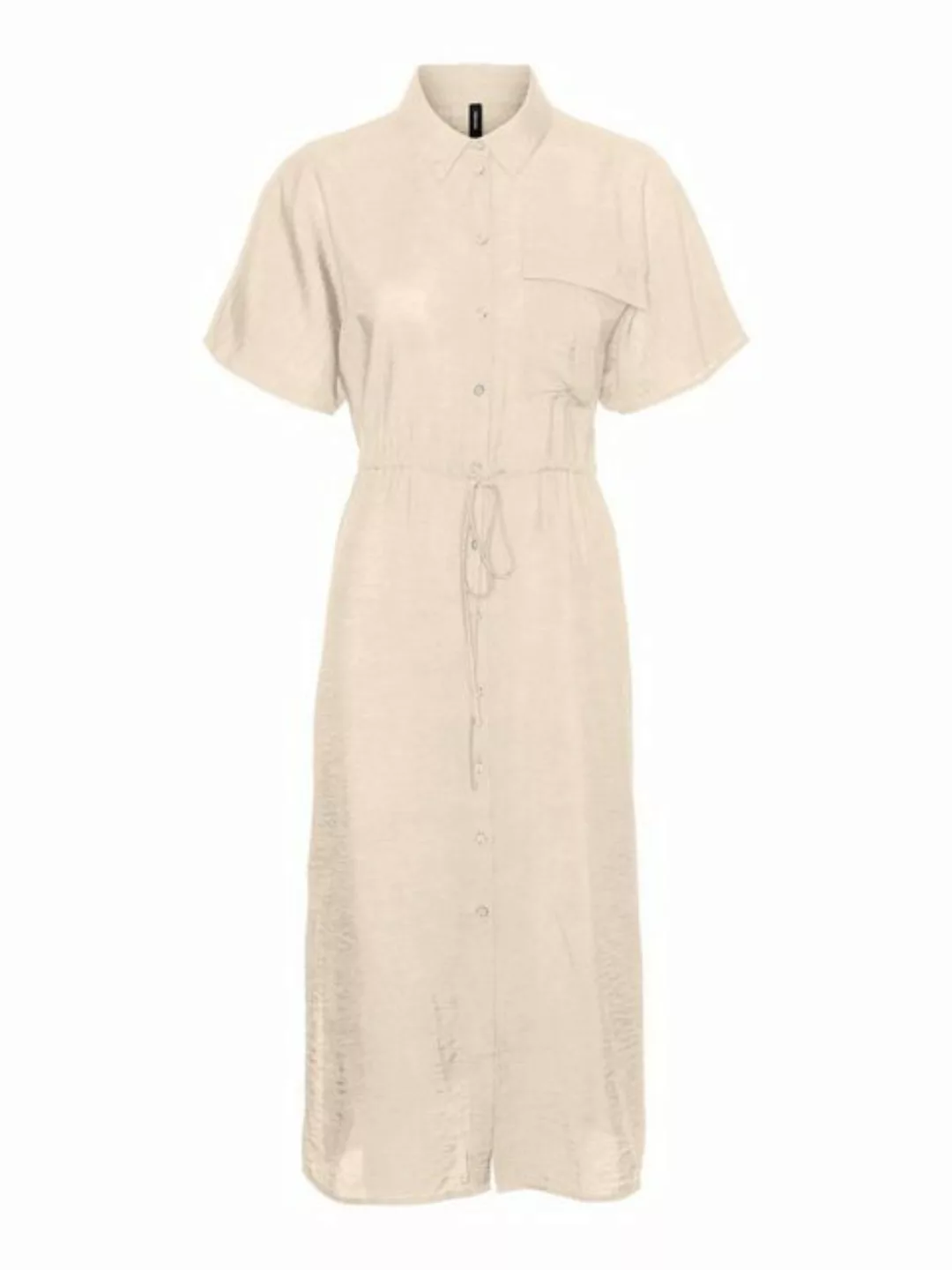 Vero Moda Sommerkleid VMIRIS S/S SHIRT CALF DRESS WVN NOOS günstig online kaufen