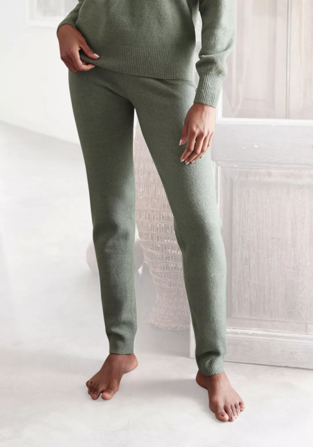 LASCANA Strickhose -Loungehose aus weichem Strick, Loungewear günstig online kaufen