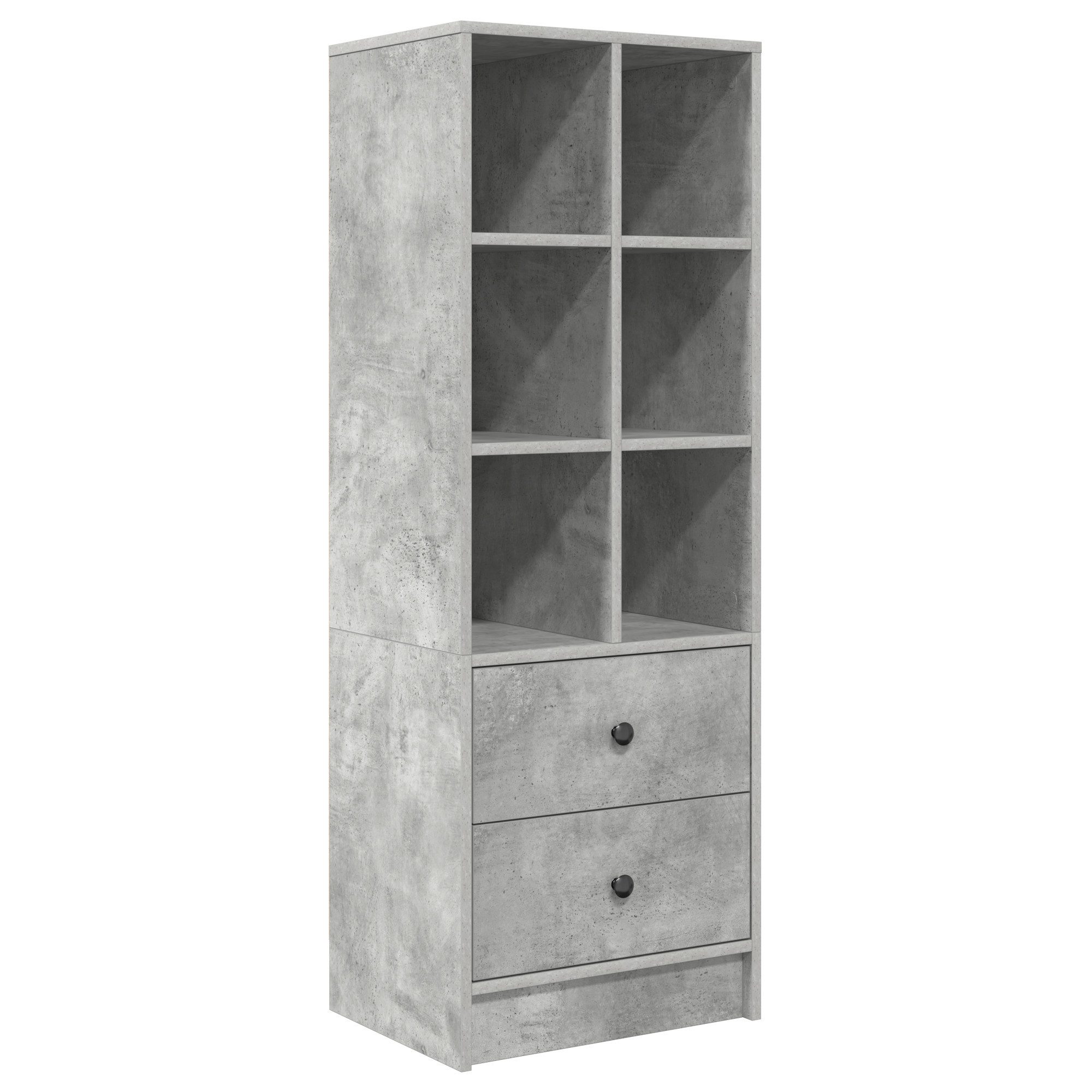 vidaXL Sideboard Beton Grau Regaleinheit Beton günstig online kaufen