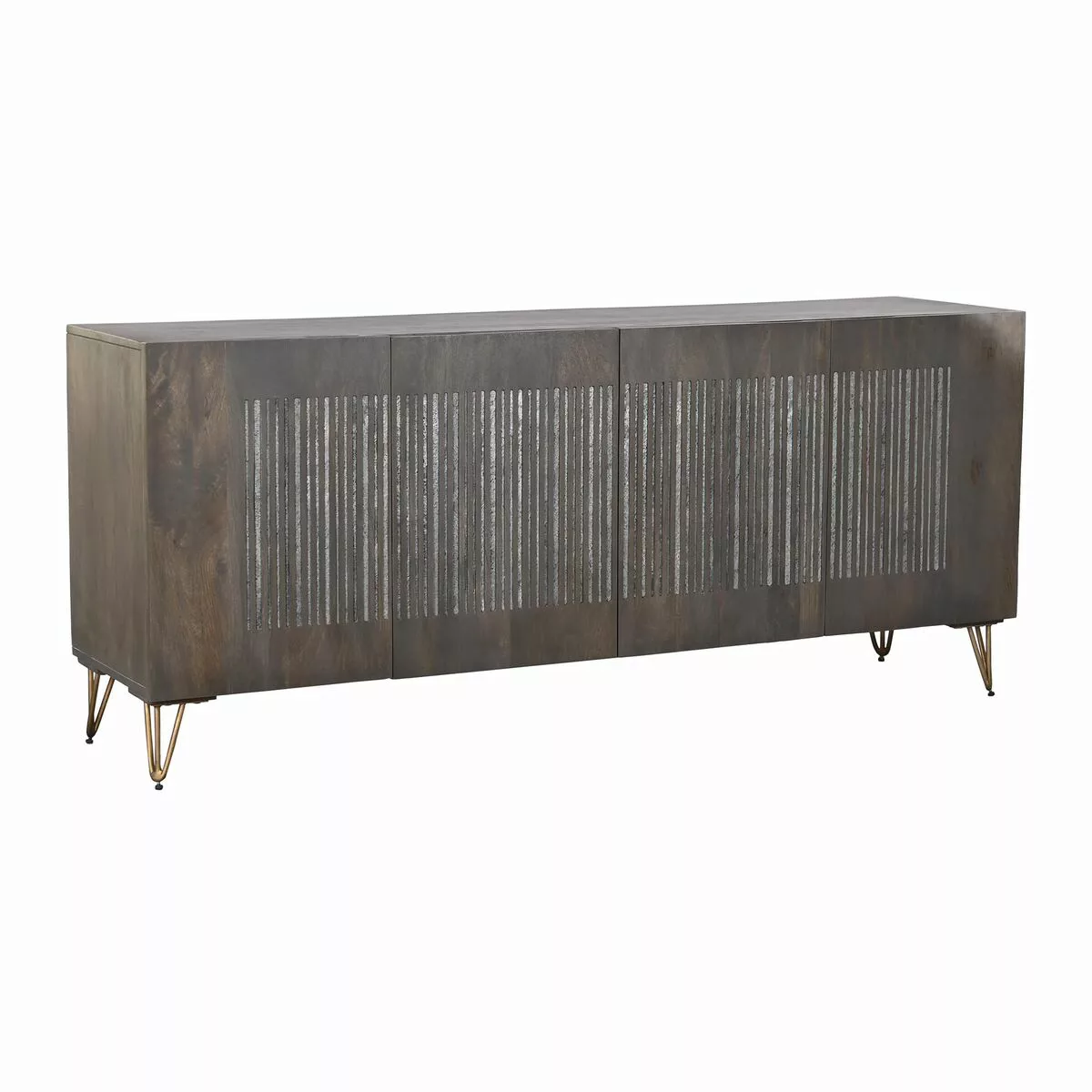 Anrichte Dkd Home Decor Metall Braun Mango-holz (177 X 45 X 77 Cm) günstig online kaufen