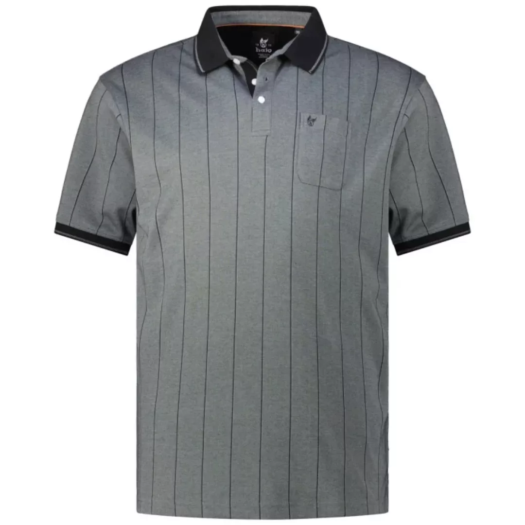 Hajo Poloshirt mit Allover-Muster günstig online kaufen