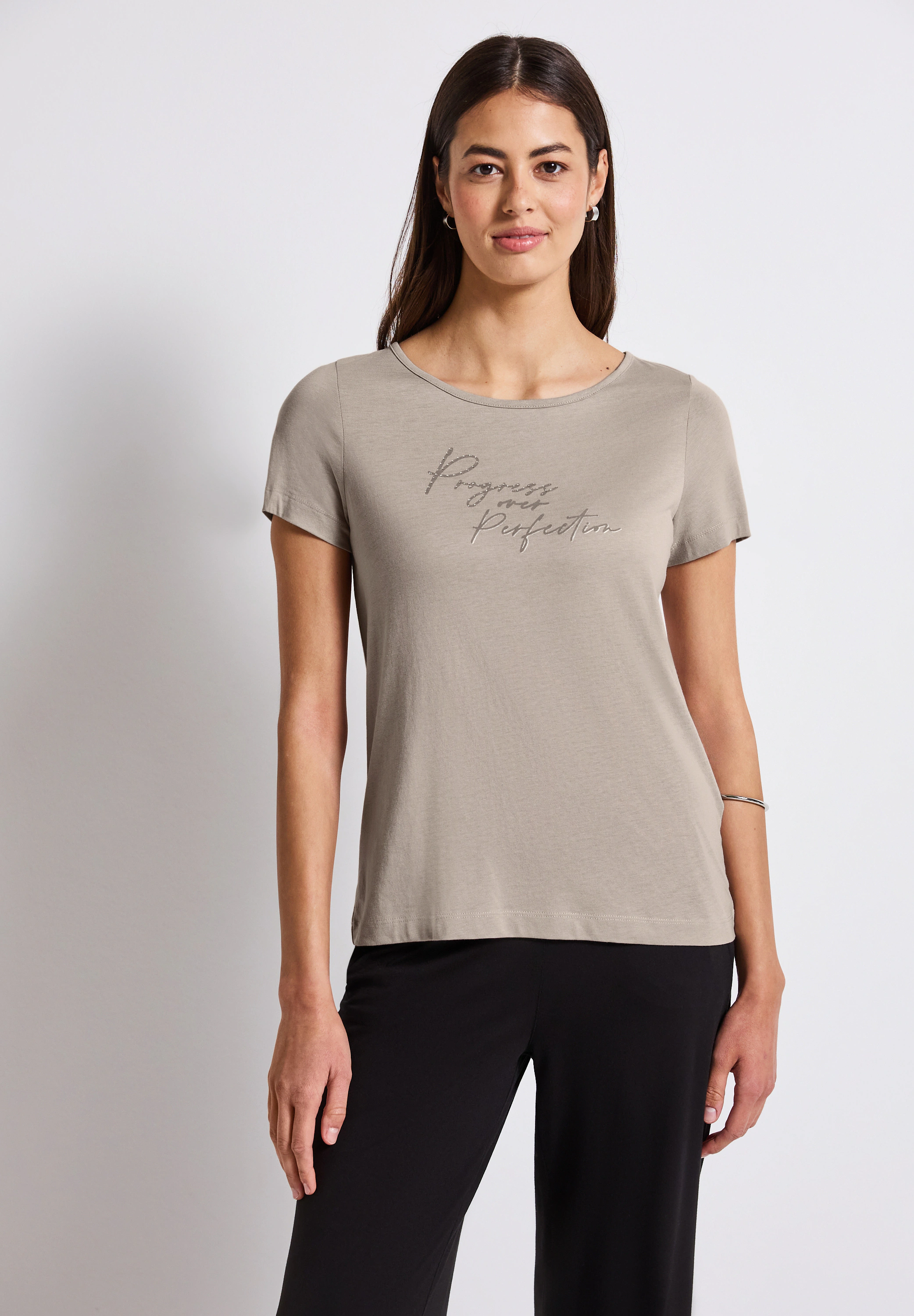 STREET ONE T-Shirt, im soften Baumwoll-Mix günstig online kaufen