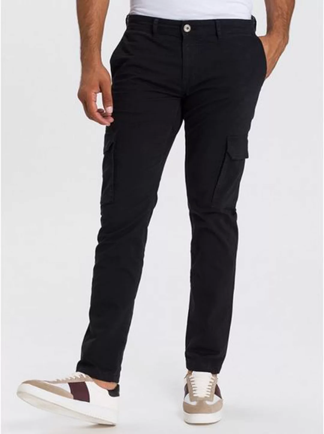 Cross Cargohose Tapered Fit black günstig online kaufen