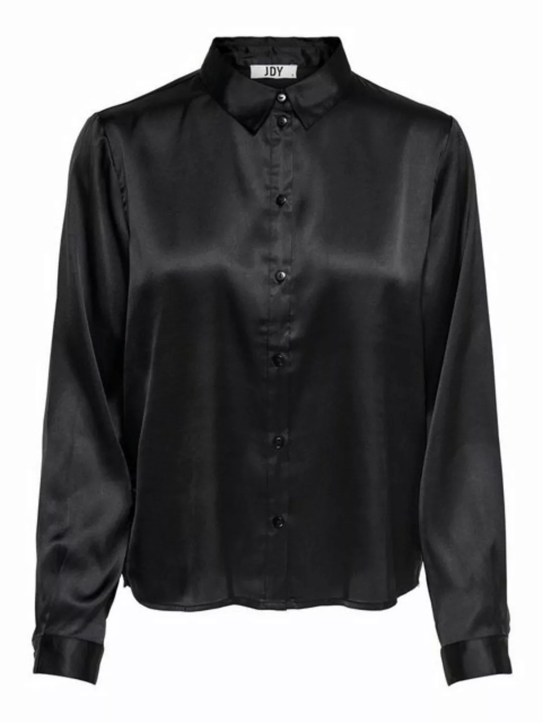 JACQUELINE de YONG Blusenshirt Elegante Satin Bluse Langarm Tunika Hemd Bus günstig online kaufen