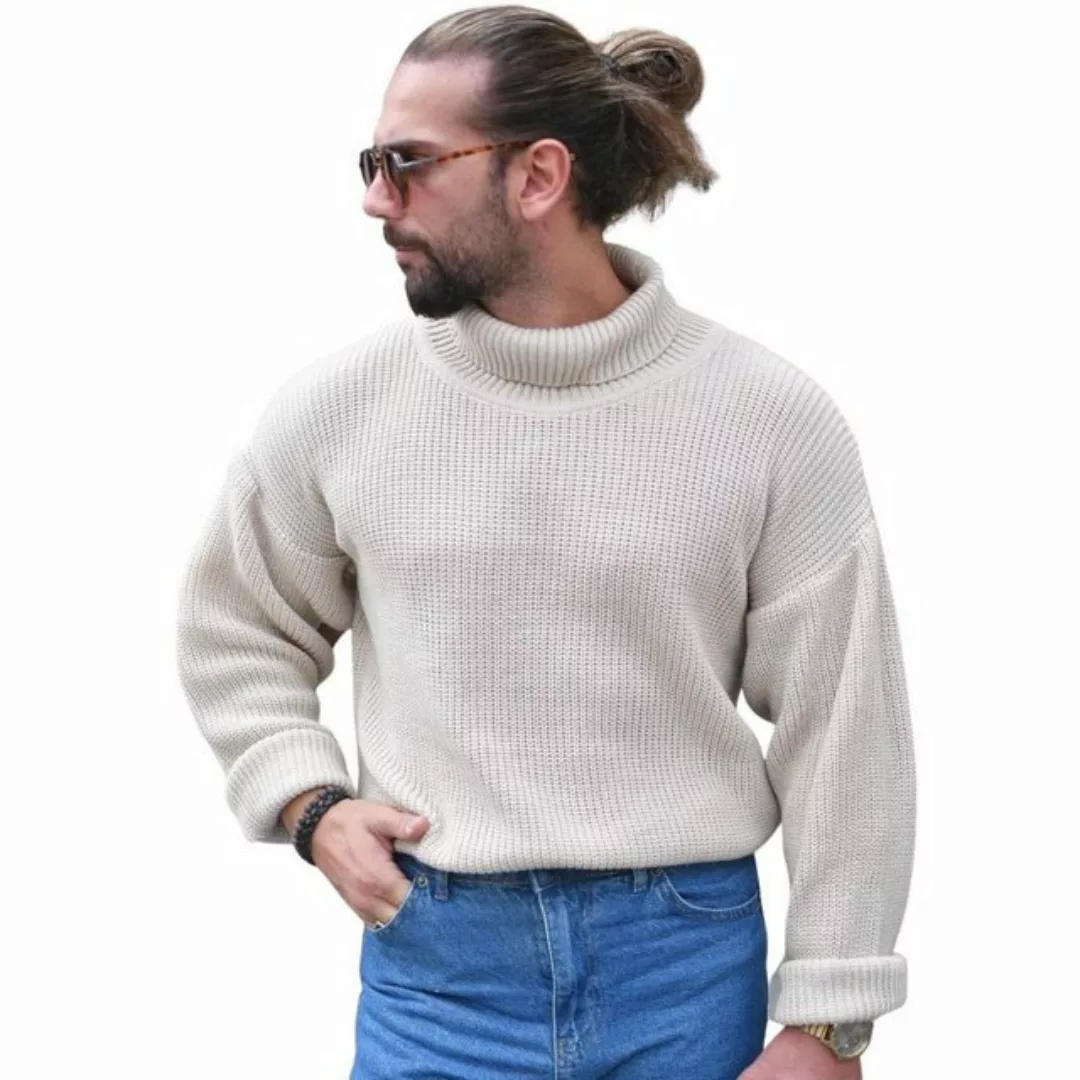 COFI Casuals Rollkragenpullover Männer Pullover mit Rollkragen, Drop Should günstig online kaufen