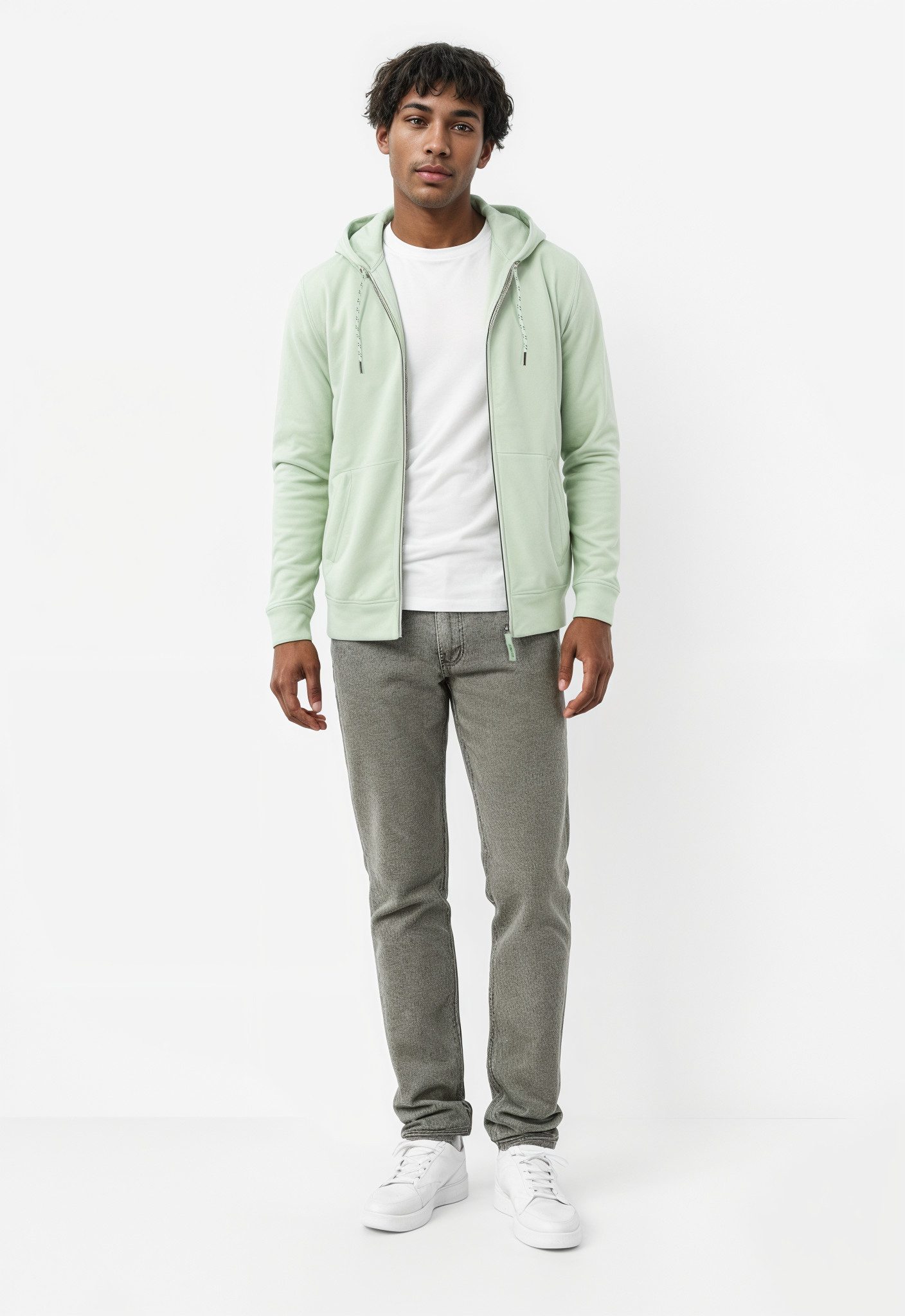 Indicode Kapuzensweatjacke INPonto günstig online kaufen