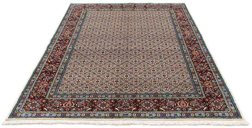 morgenland Wollteppich »Moud Stark Gemustert Beige 235 x 174 cm«, rechtecki günstig online kaufen