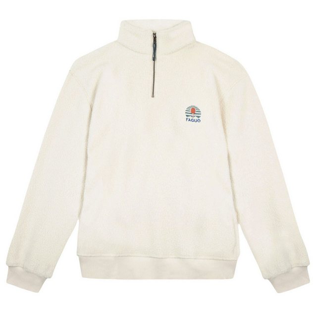 FAGUO Sweater Aubian Syn Woven Gesticktes Faguo Outdoor-Logo günstig online kaufen