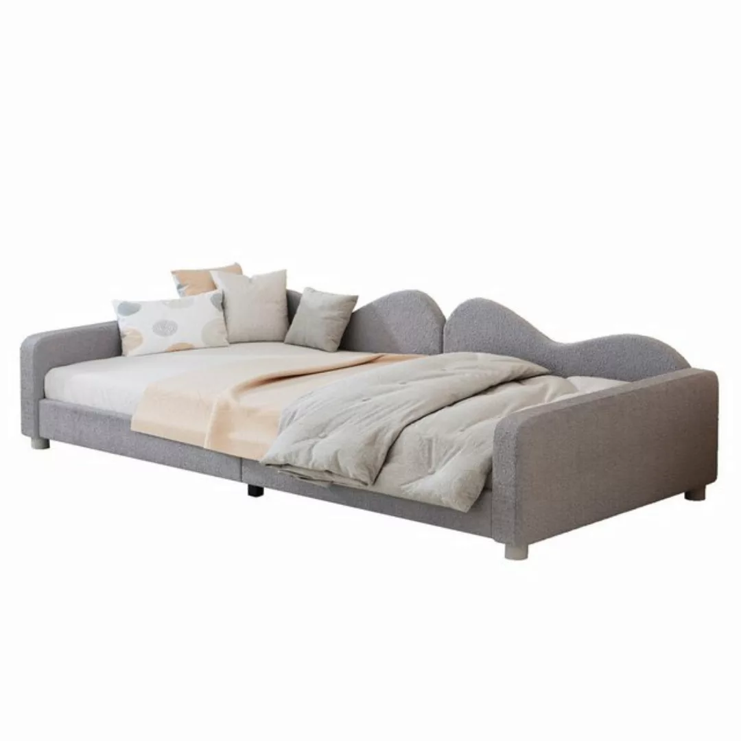 OKWISH Kinderbett Polsterbett, Schlafsofa Jugendbett Gästebett 90x200cm (mi günstig online kaufen