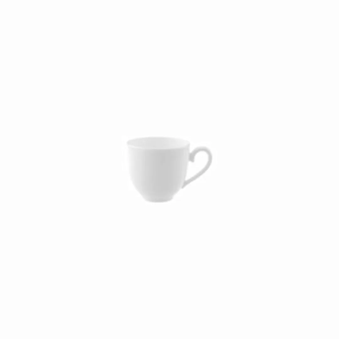 Villeroy & Boch Royal Mokka-/ Espressotasse weiß 100 ml Kaffeebecher günstig online kaufen