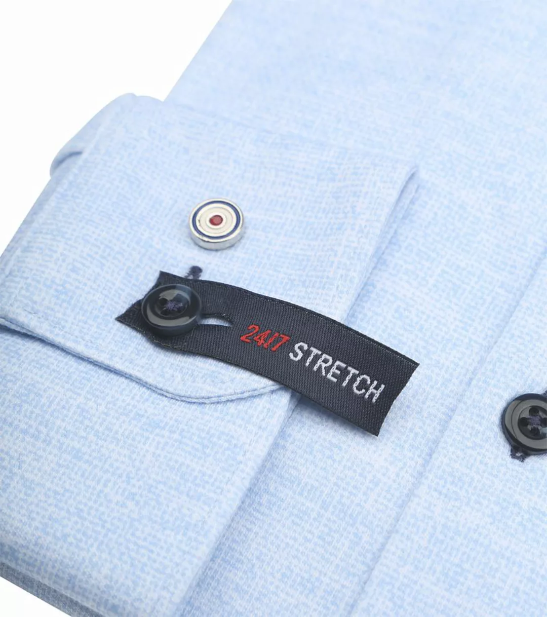 Blue Industry Slim-Fit Hemd Hellblau - Größe 43 günstig online kaufen