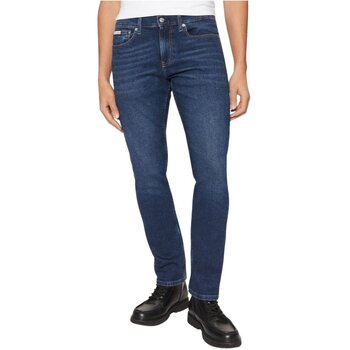 Calvin Klein Jeans Slim-fit-Jeans SLIM Coinpocket, Logostickerei günstig online kaufen