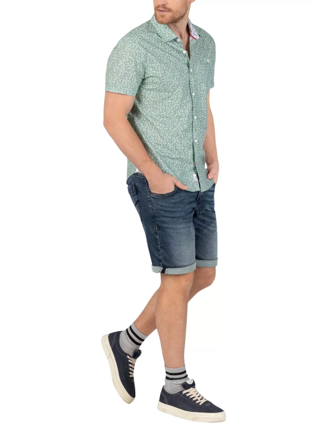 TIMEZONE Herren Bermuda Jeans Shorts REGULAR JACKYTZ SHORT Mid Waist Regula günstig online kaufen