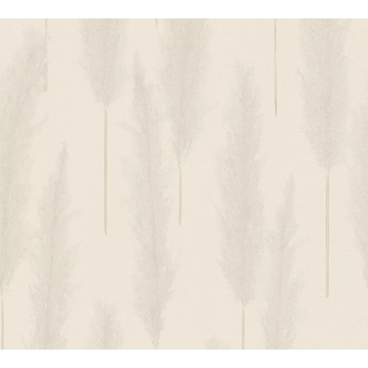 Bricoflor Tapete Pampasgras Beige Creme Helle Vliestapete Im Hygge Stil Mod günstig online kaufen