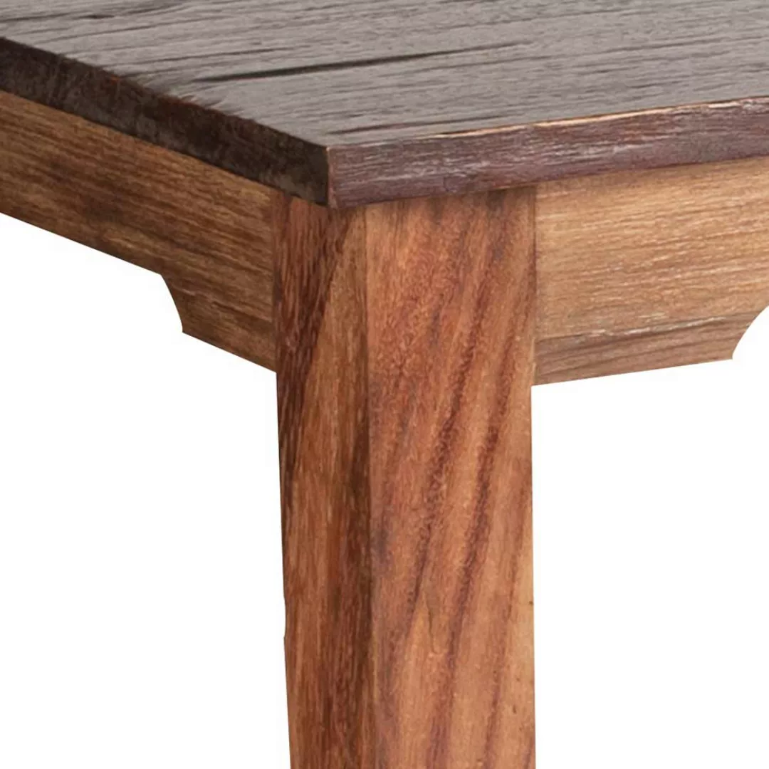 Esszimmertisch aus Teak Massivholz 90 cm tief günstig online kaufen