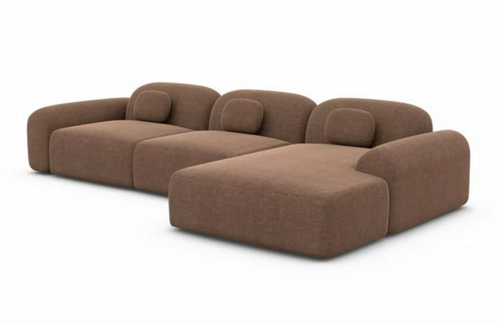 Sofa Dreams Ecksofa Polstersofa Stoff Couch Stoffsofa Modern Sofa Barcelona günstig online kaufen