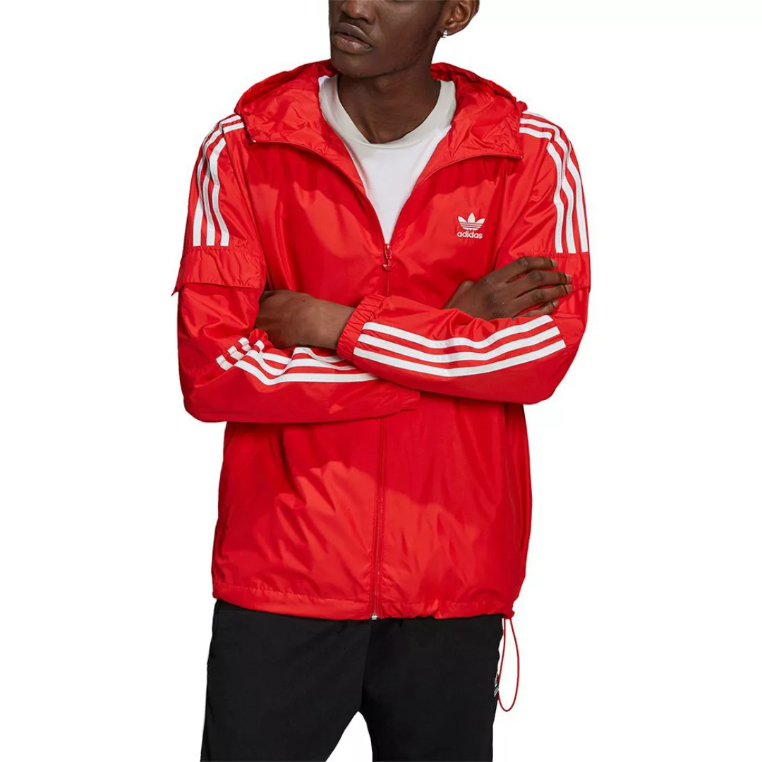 Adidas Originals 3 Stripes Windjacke 2XL Red günstig online kaufen
