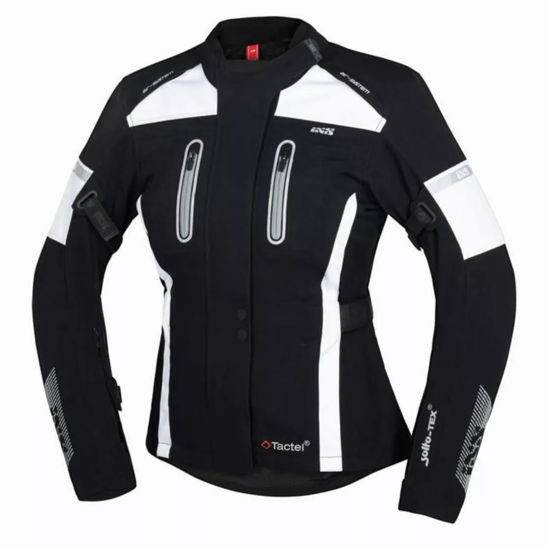 IXS Motorradjacke iXS Tour Damen Jacke Pacora-ST schwarz-weiss L günstig online kaufen