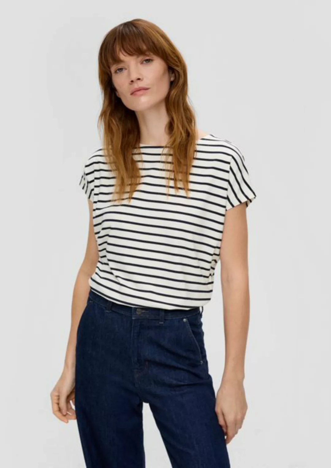 s.Oliver Shirttop Gestreiftes T-Shirt günstig online kaufen