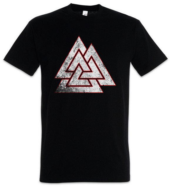 Urban Backwoods Print-Shirt Wotan Valknut Symbol Herren T-Shirt Wotansknote günstig online kaufen